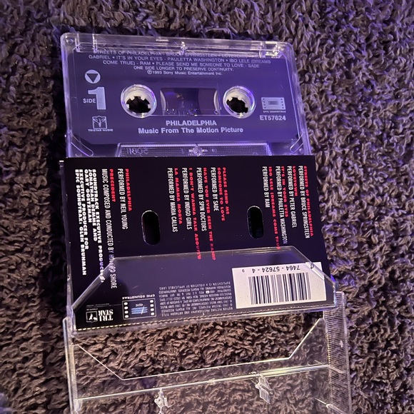 Philadelphia - Original Soundtrack Cassette - Picture 3 of 3